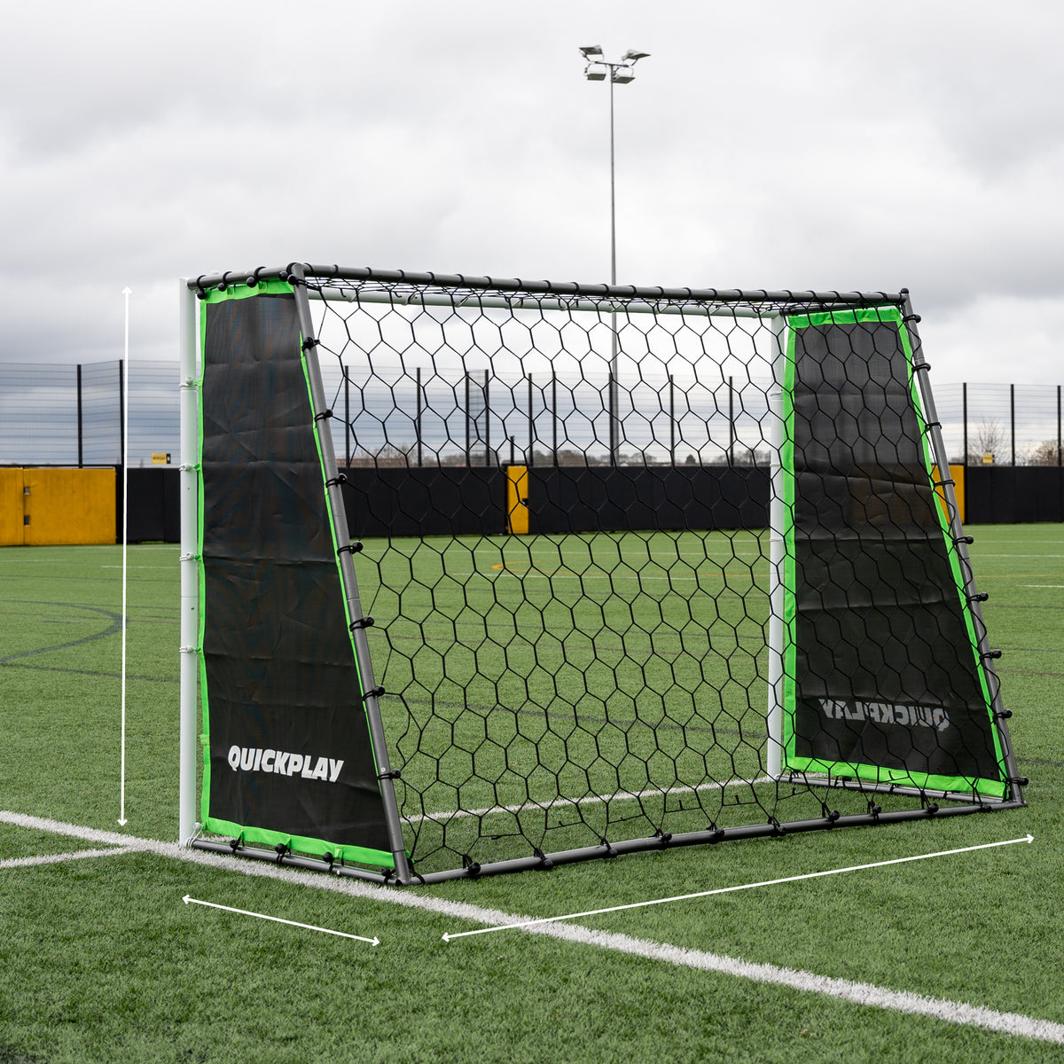 Porta da calcio, rebounder e sponda 3 in 1 TEKKERS GS Trainer