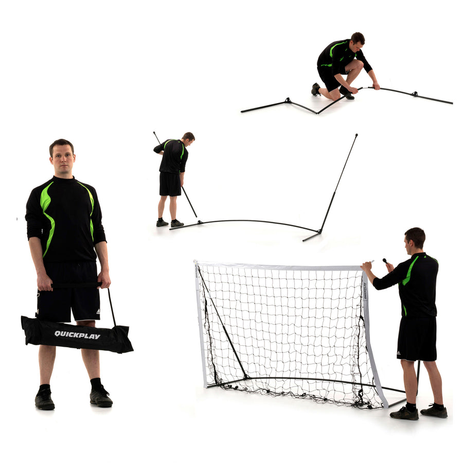 Porta da calcio portatile KICKSTER 240 x 150 cm