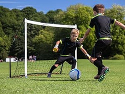 Una vera porta da calcio