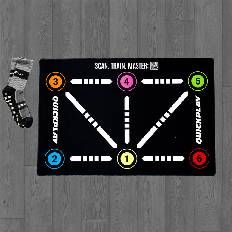Ball Mastery Skills Mat with Socks (dimensione dei bambini)
