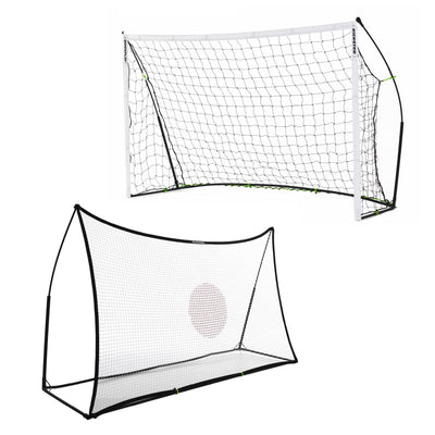 KICKSTER 2 in 1 goal calcistico / rimbalzo del calcio 2,4 m x 1,5 m