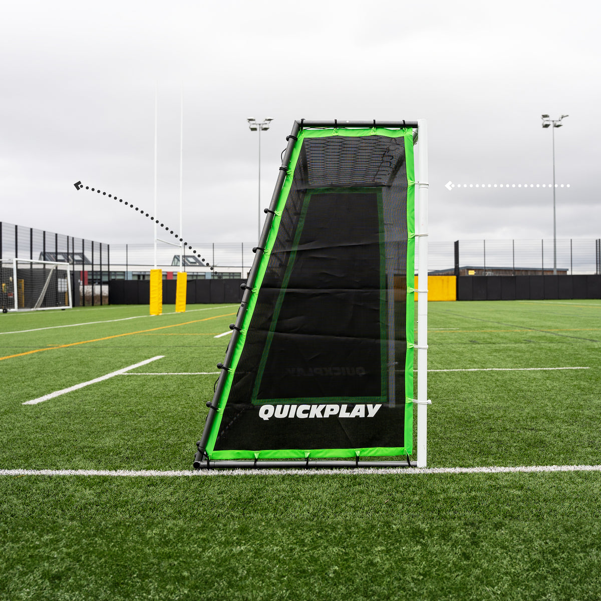 Porta da calcio, rebounder e sponda 3 in 1 TEKKERS GS Trainer