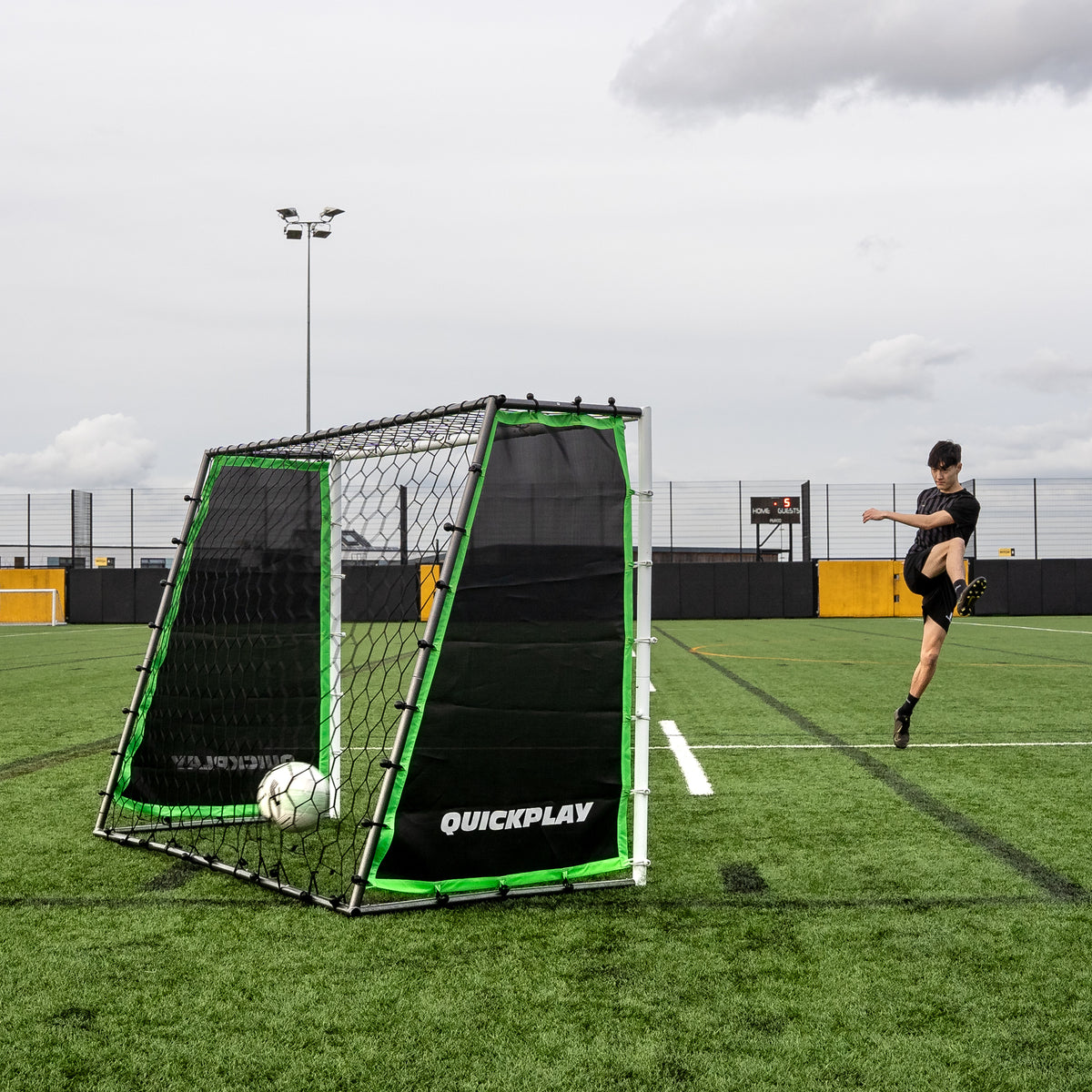 Porta da calcio, rebounder e sponda 3 in 1 TEKKERS GS Trainer