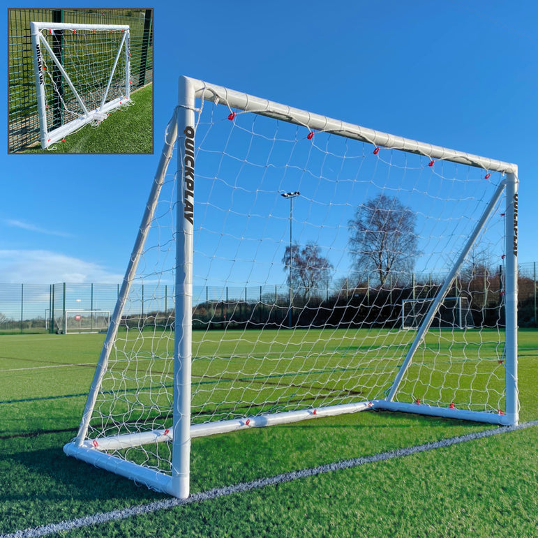 Gol di calcio pieghevole <tc>Q-FOLD</tc> 2.4x1,5m