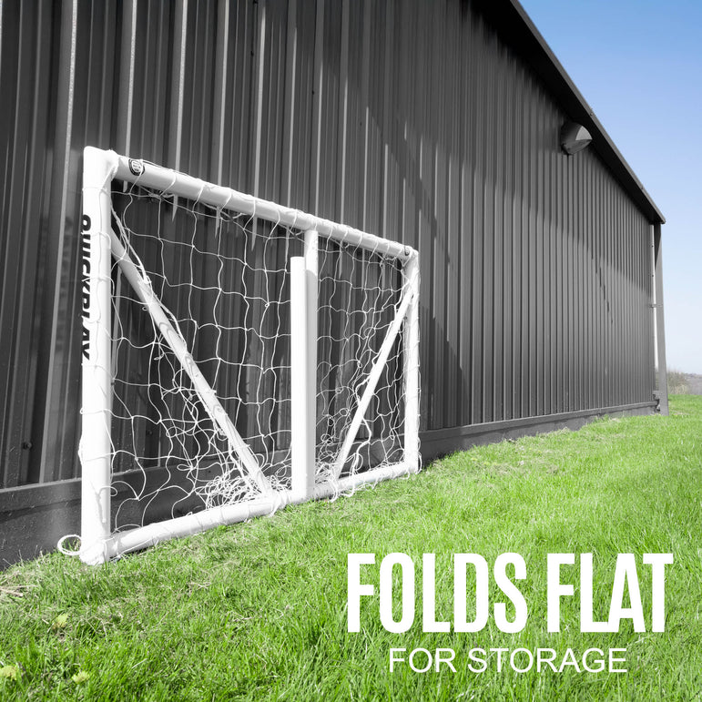 Q-FOLD Folding Football Goal 6x4'