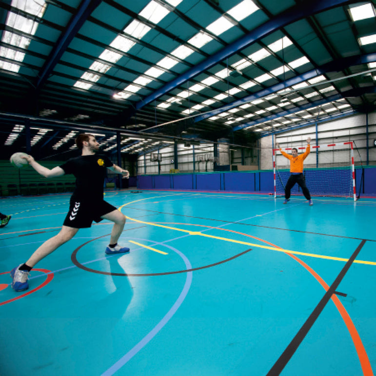 Gol di pallamano portatile per adulti 3x2m