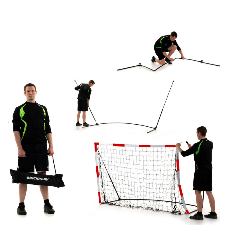 Gol di pallamano portatile per adulti 3x2m