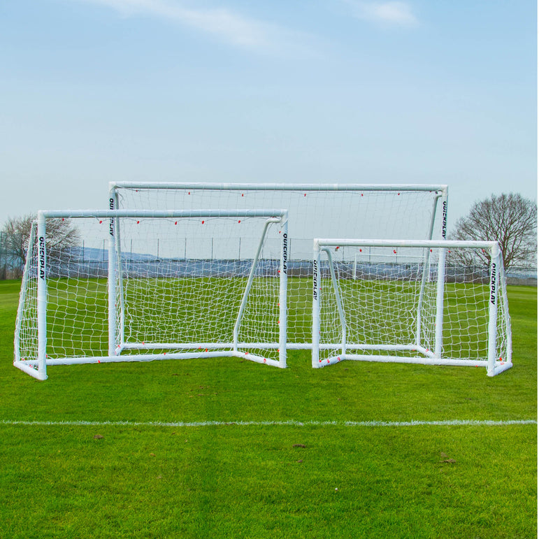 Q-FOLD MATCH Folding Football Goal 370 x 180cm