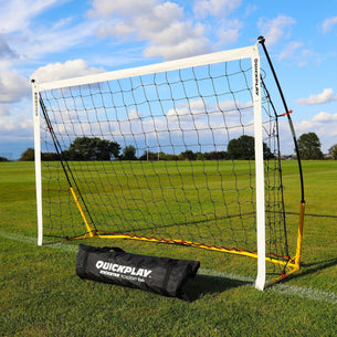 Gol di calcio portatile <tc>KICKSTER</tc> 2.4x1,5 m (giallo)