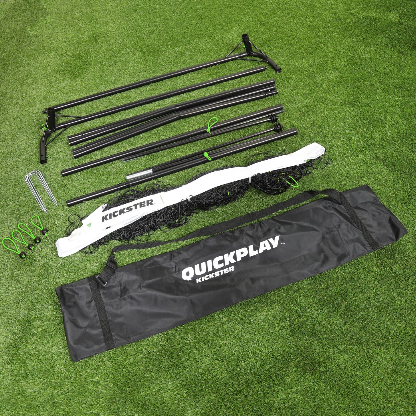 Porta da calcio portatile KICKSTER 370 x 180 cm